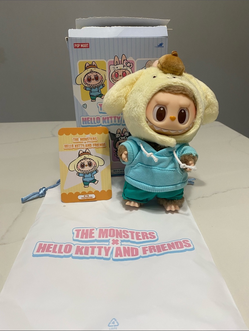 Sanrio Monsters Hello Kitty Friend Pompompurin Popmart Plush